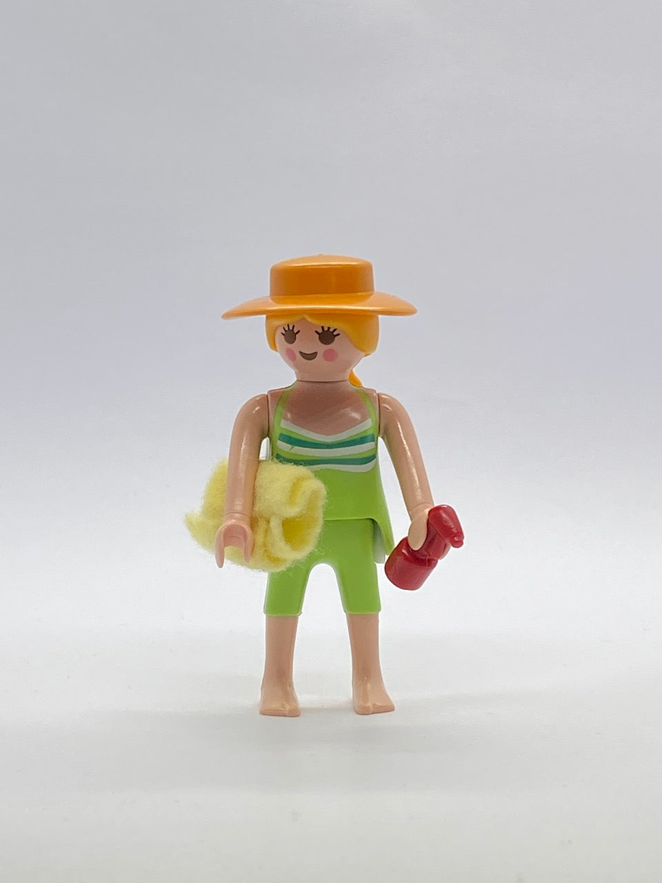 Playmobil Frau mit Sonnenmilch und Handtuch - Figur - 9771
