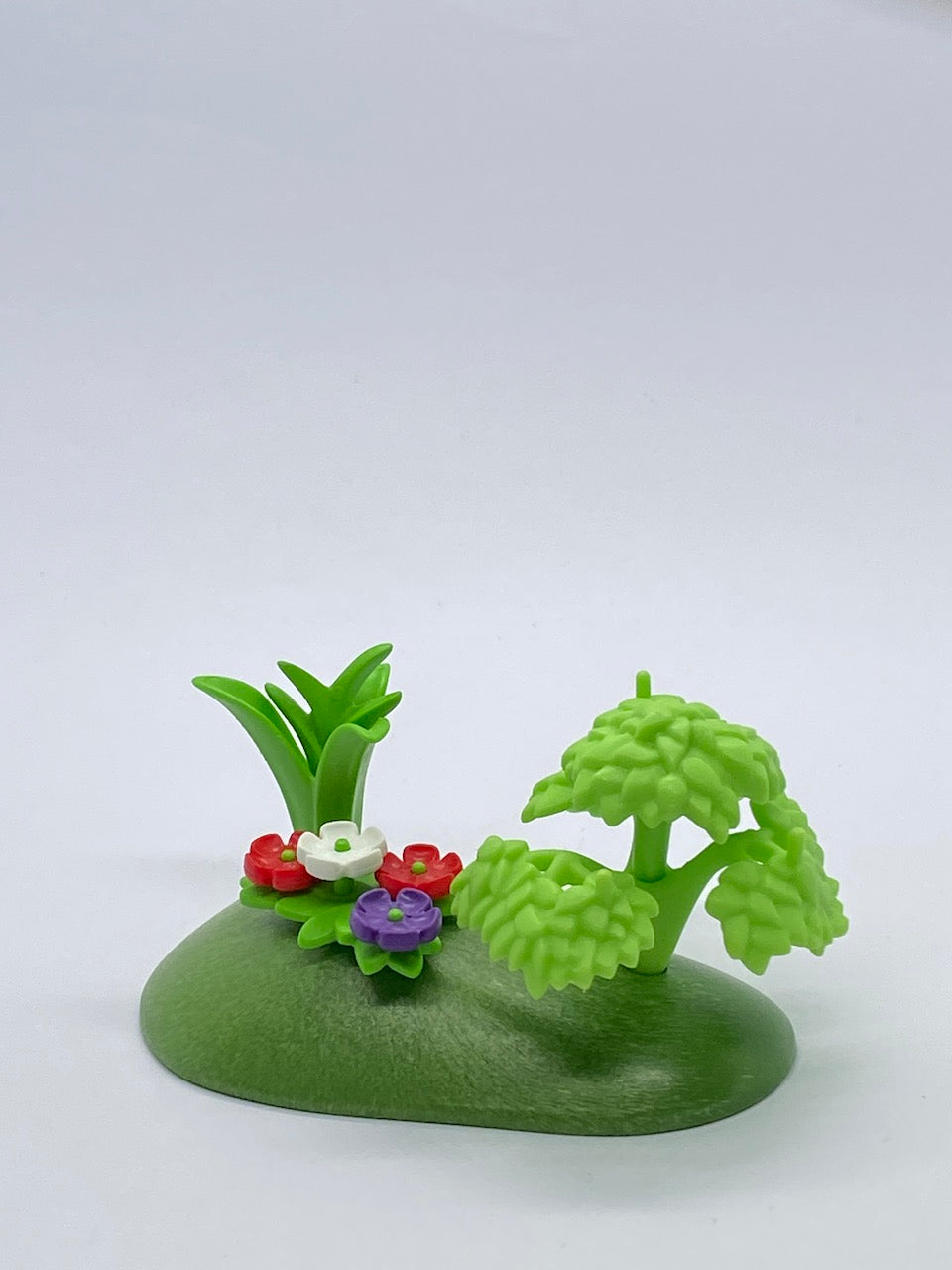 Playmobil kleine Grünfläche mit Busch und Blumen - Pflanze - 9977