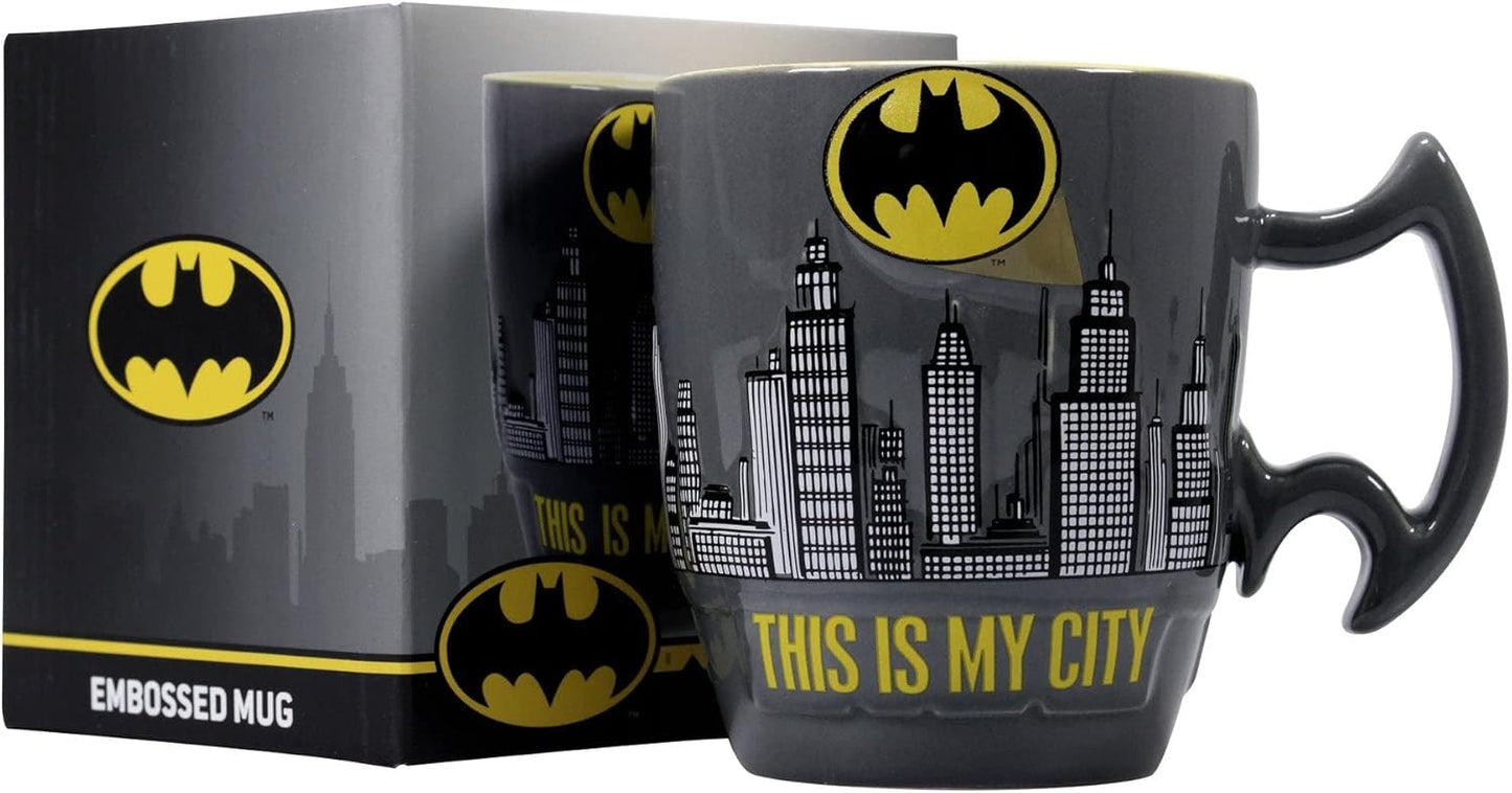 Batman - Stadtszene Tasse, Becher - 350ml, Half Moon Bay MUGBBM39