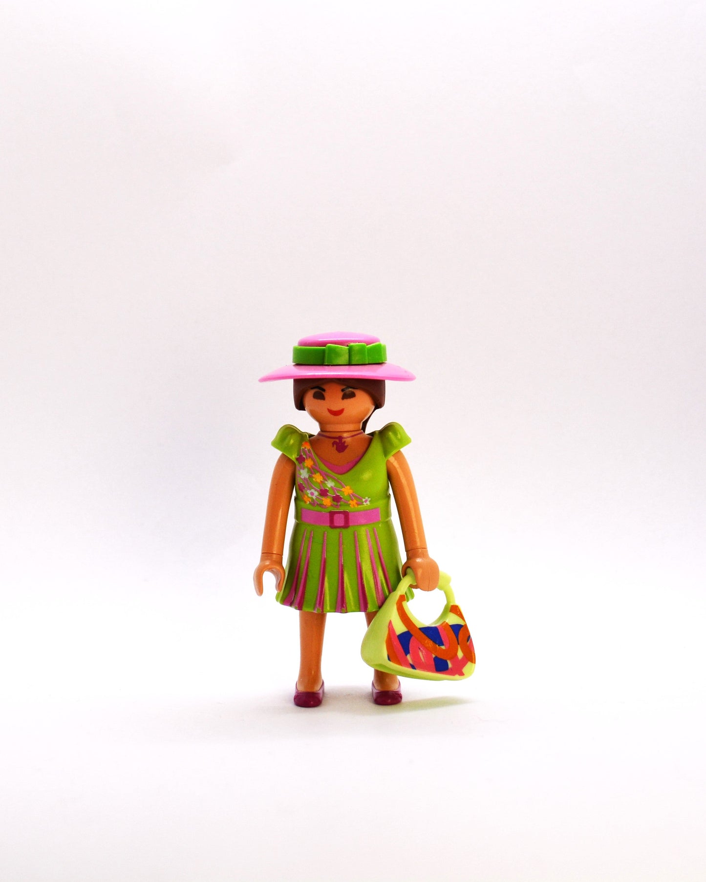 Playmobil Frau mit Tasche und Hut - Figur - P0229