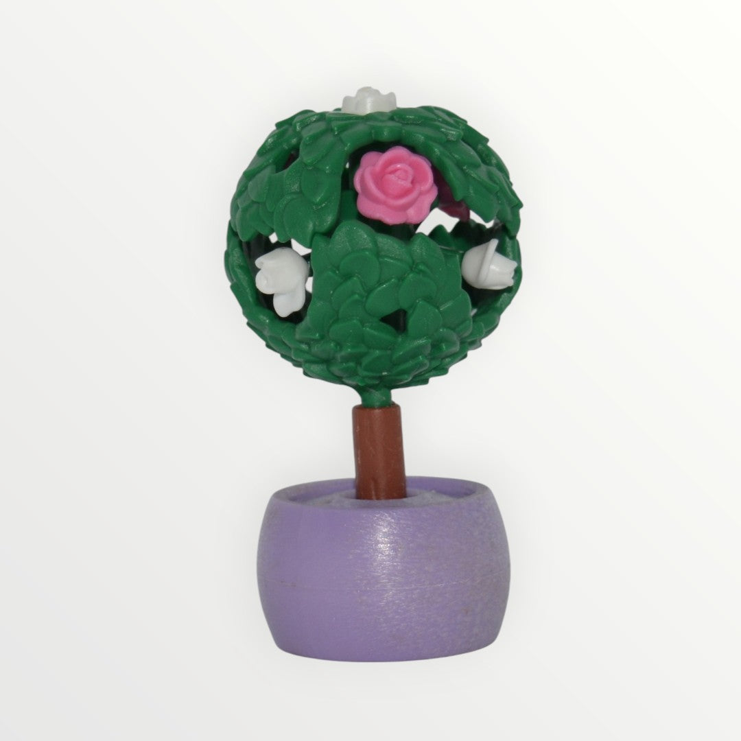 Playmobil Blumenkübel mit Rosenbusch - Hochzeit - Pflanzen - P0373