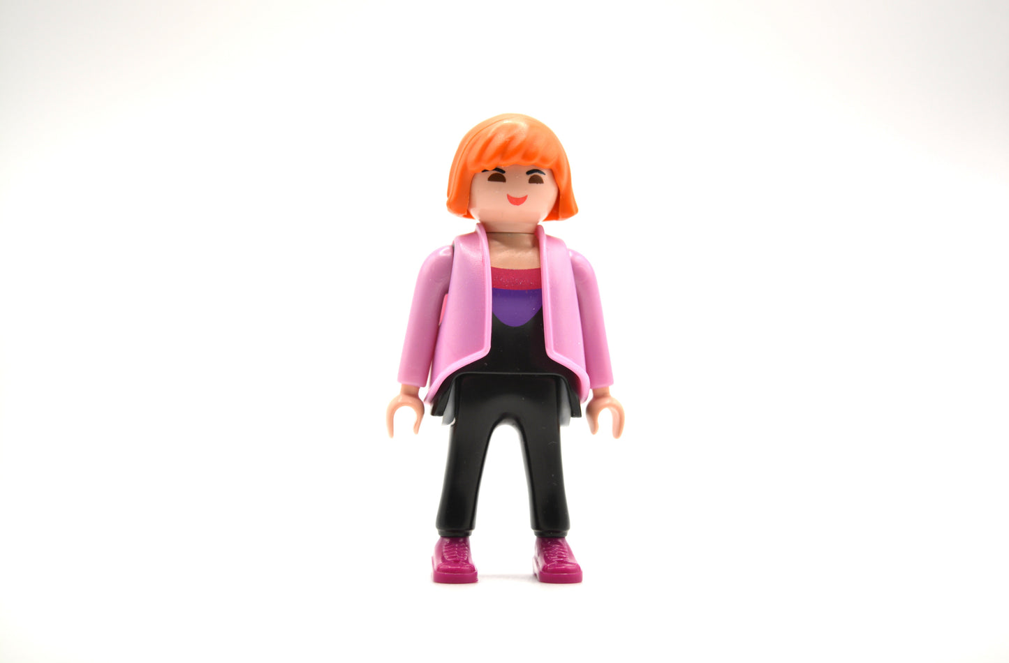 Playmobil Frau mit Lila Jacke - Figur - P0655