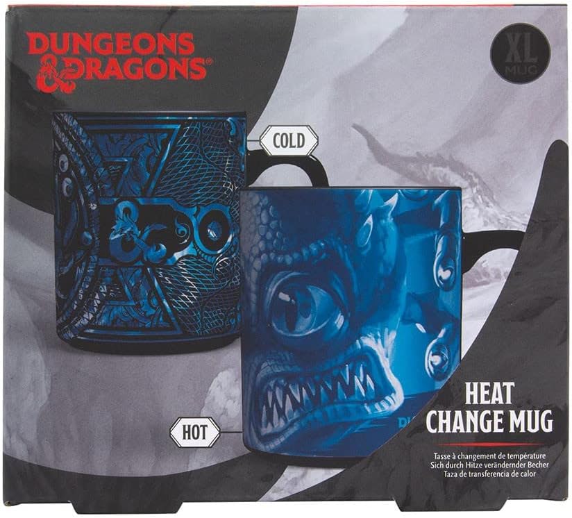 Dungeons & Dragons - Tasse mit Thermoeffekt - 550ml, PP6637DD