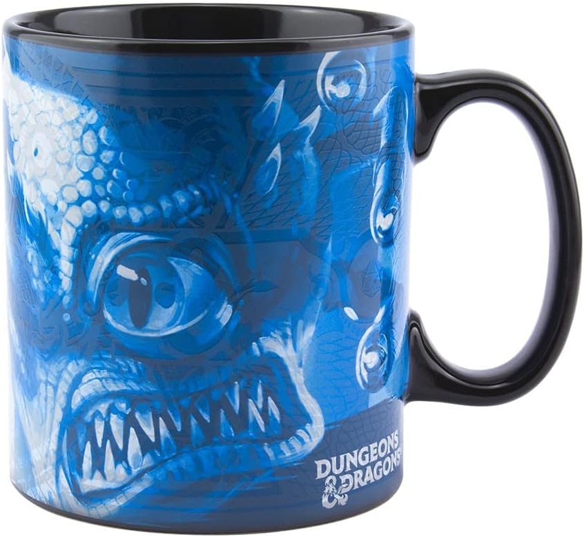 Dungeons & Dragons - Tasse mit Thermoeffekt - 550ml, PP6637DD