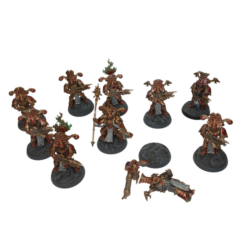 Thousand Sons - 10x Rubric Marines - gut bemalt