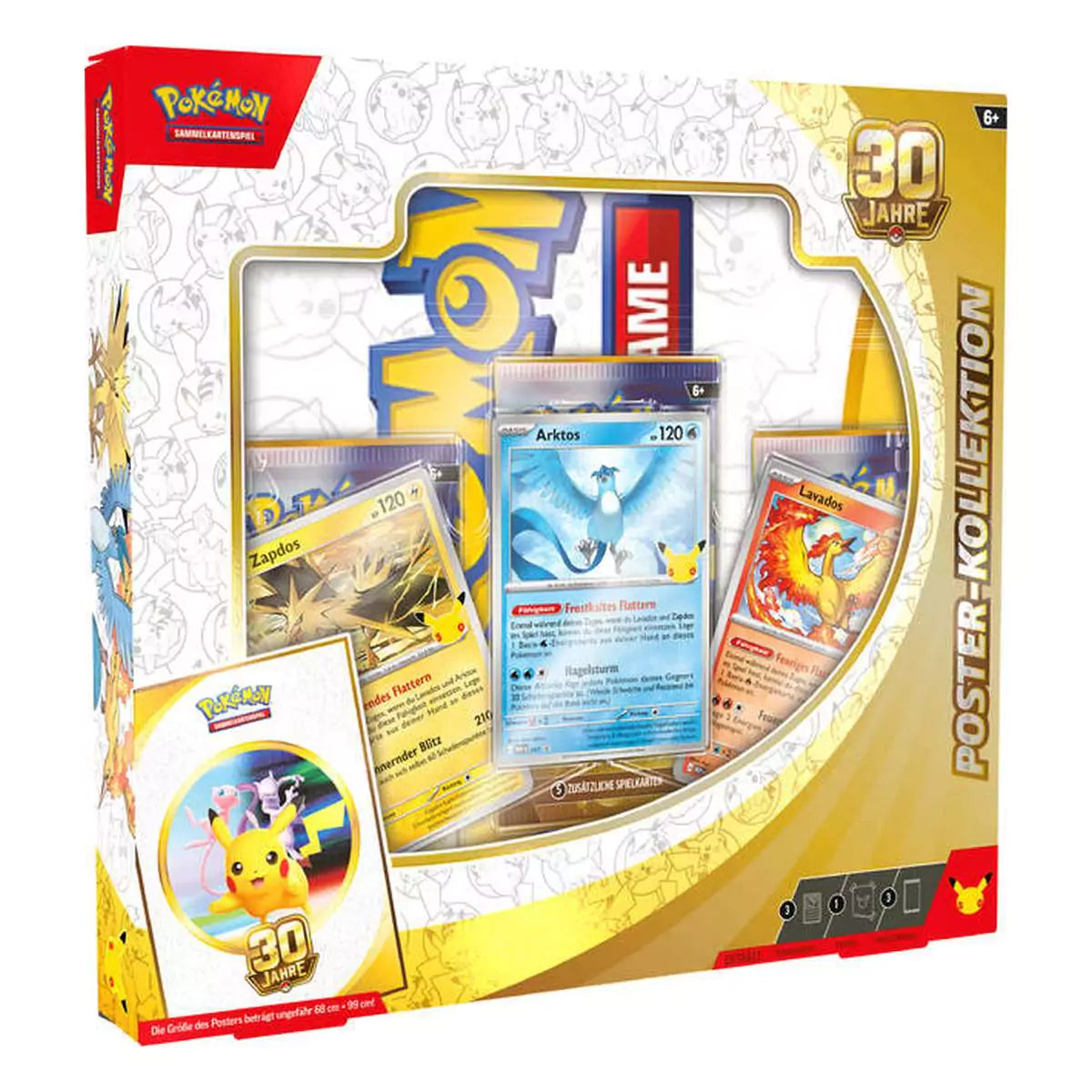 Pokémon TCG - 30th Celebration Poster Kollektion – Deutsch – Jetzt vorbestellen