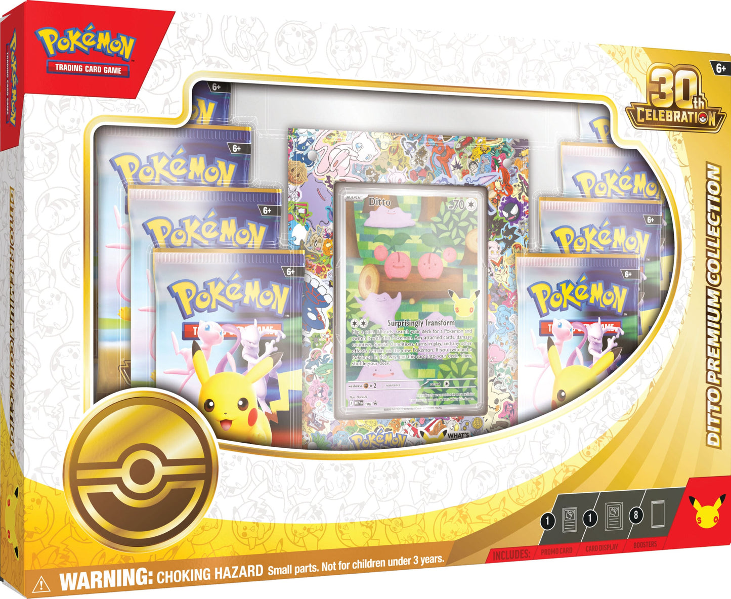 Pokémon TCG: 30th Celebration Ditto Premium Collection - Deutsch - Jetzt vorbestellen!