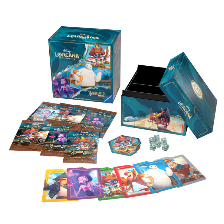 Disney Lorcana TCG - Azurblaues Meer - Schatzkiste der Luminari - DE