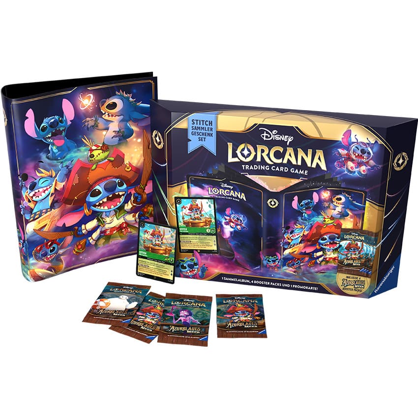 Disney Lorcana TCG - Azurblaues Meer - Geschenk Set - DE