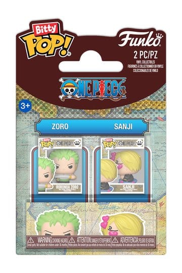 Funko - Bitty Pop - One Piece - Zoro & Sanji