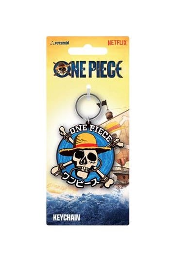 One Piece PVC Schlüsselanhänger Live Action Straw Hat Crew Icon