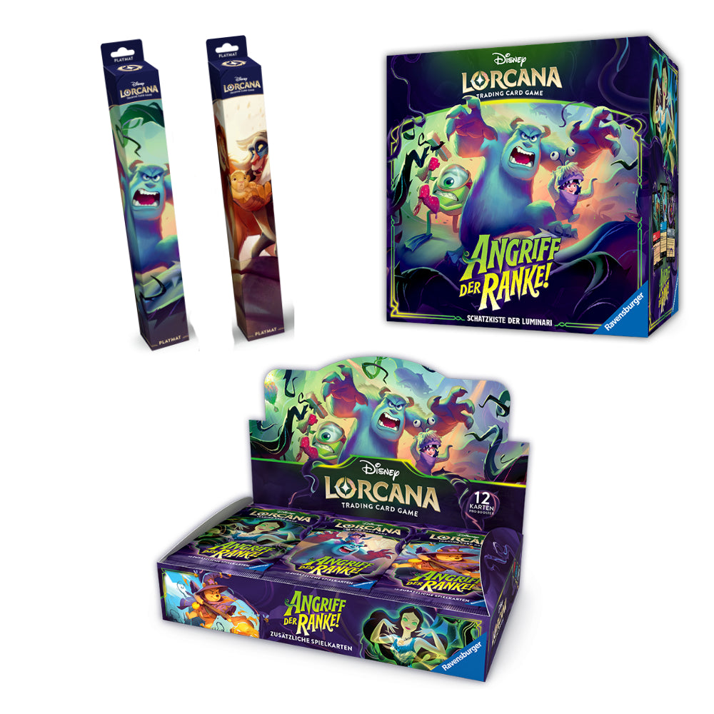 Disney Lorcana TCG - Angriff der Ranke! - Das märchenhafte Set - DE - Early-Bird-Angebot!