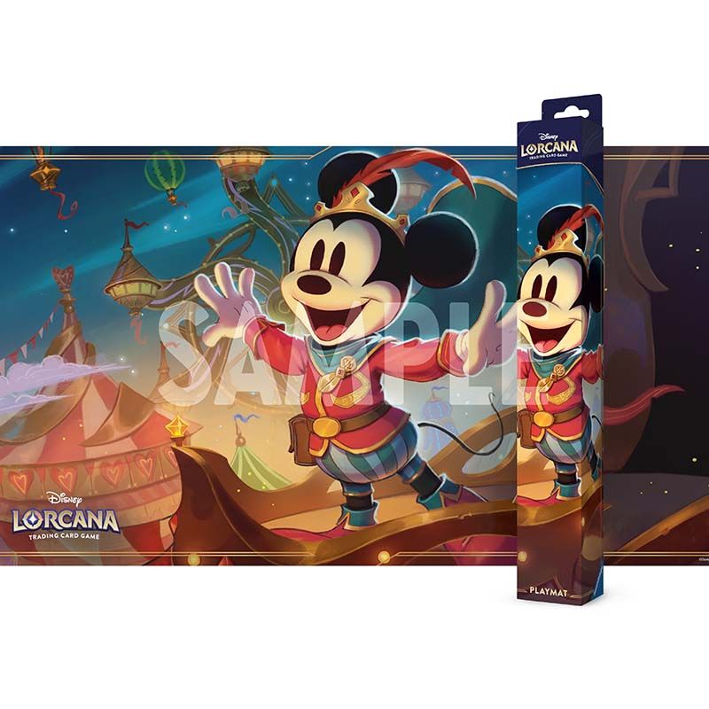 Disney Lorcana TCG - Geflüster aus der Tiefe - Spielmatte / Play Mat - Micky Maus