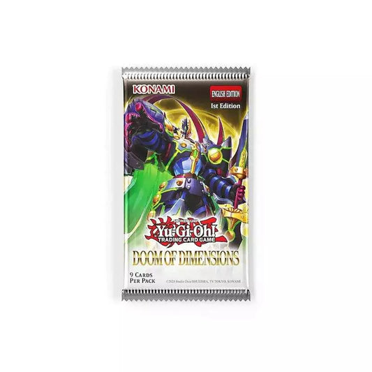 Yu-Gi-Oh! TCG - Doom of Dimensions - Booster (1 Booster) 1. Auflage - englisch