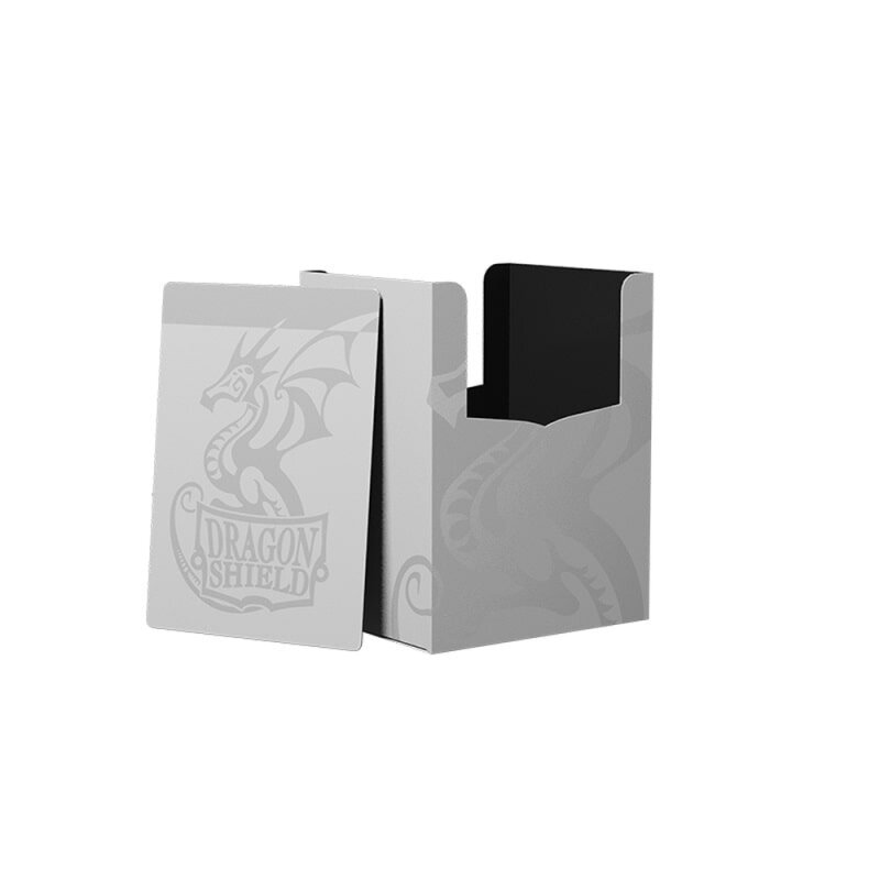Dragon Shield: Deck Shell 100+ - Ashen White