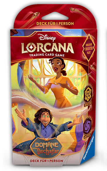 Disney Lorcana TCG - Domäne von Dschafar - Bernstein und Amethyst - DE