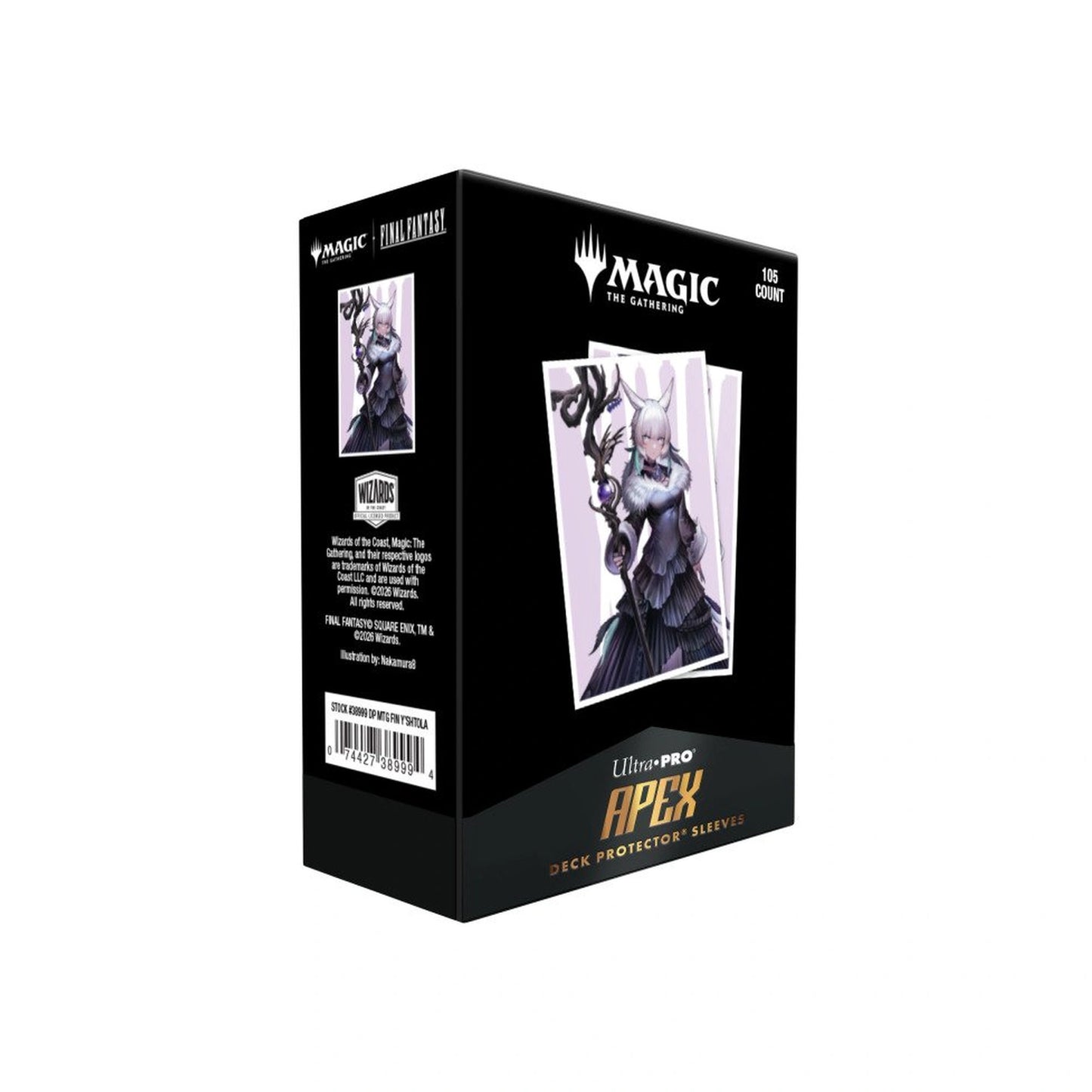 Ultra Pro - Magic: The Gathering - FINAL FANTASY: Y'shtola Night's Blessed - Apex Deck Protector Sleeves (105)