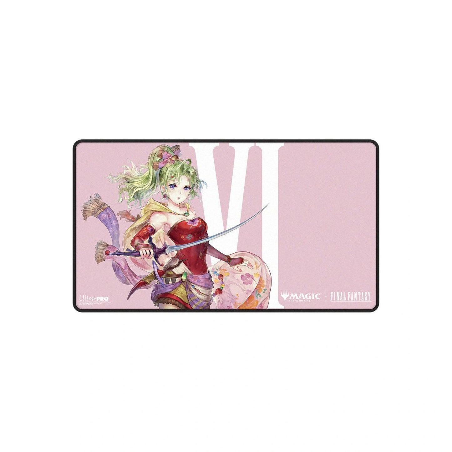 Ultra Pro - Magic: The Gathering - FINAL FANTASY: Terra Herald of Hope - Black-Stitched Playmat