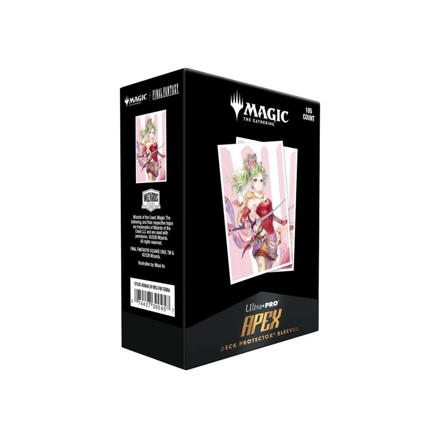 Ultra Pro - Magic: The Gathering - FINAL FANTASY: Terra Herald of Hope - Apex Deck Protector Sleeves (105)