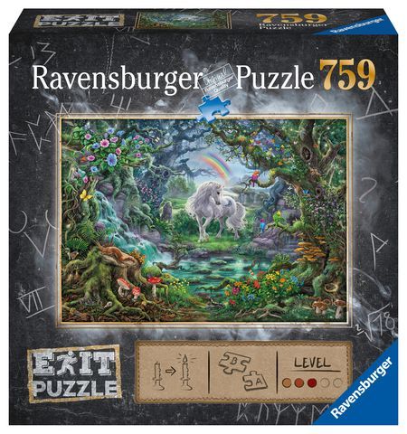 Ravensburger - EXIT Puzzle - Das Einhorn - 759 Teile