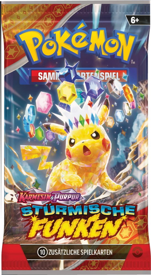 Pokémon Karmesin & Purpur - Stürmische Funken - Booster - deutsch