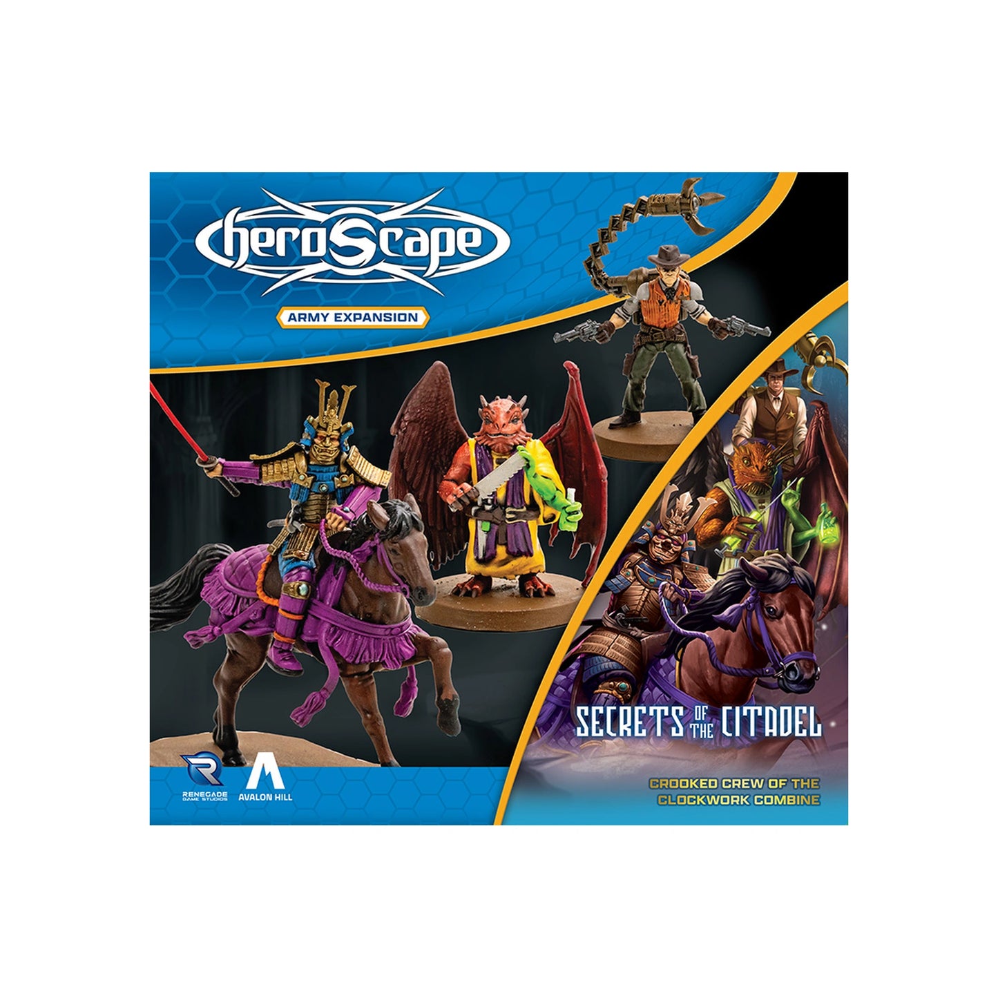 Heroscape - Crooked Crew Of The Clockwork Combine - Army Expansion - Englisch