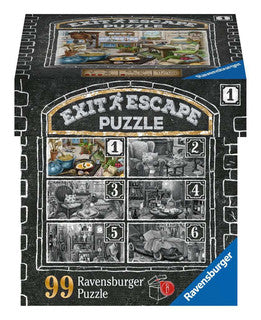 Ravensburger-Exit Escape Puzzle - im Gutshaus -Küche -99 Teile