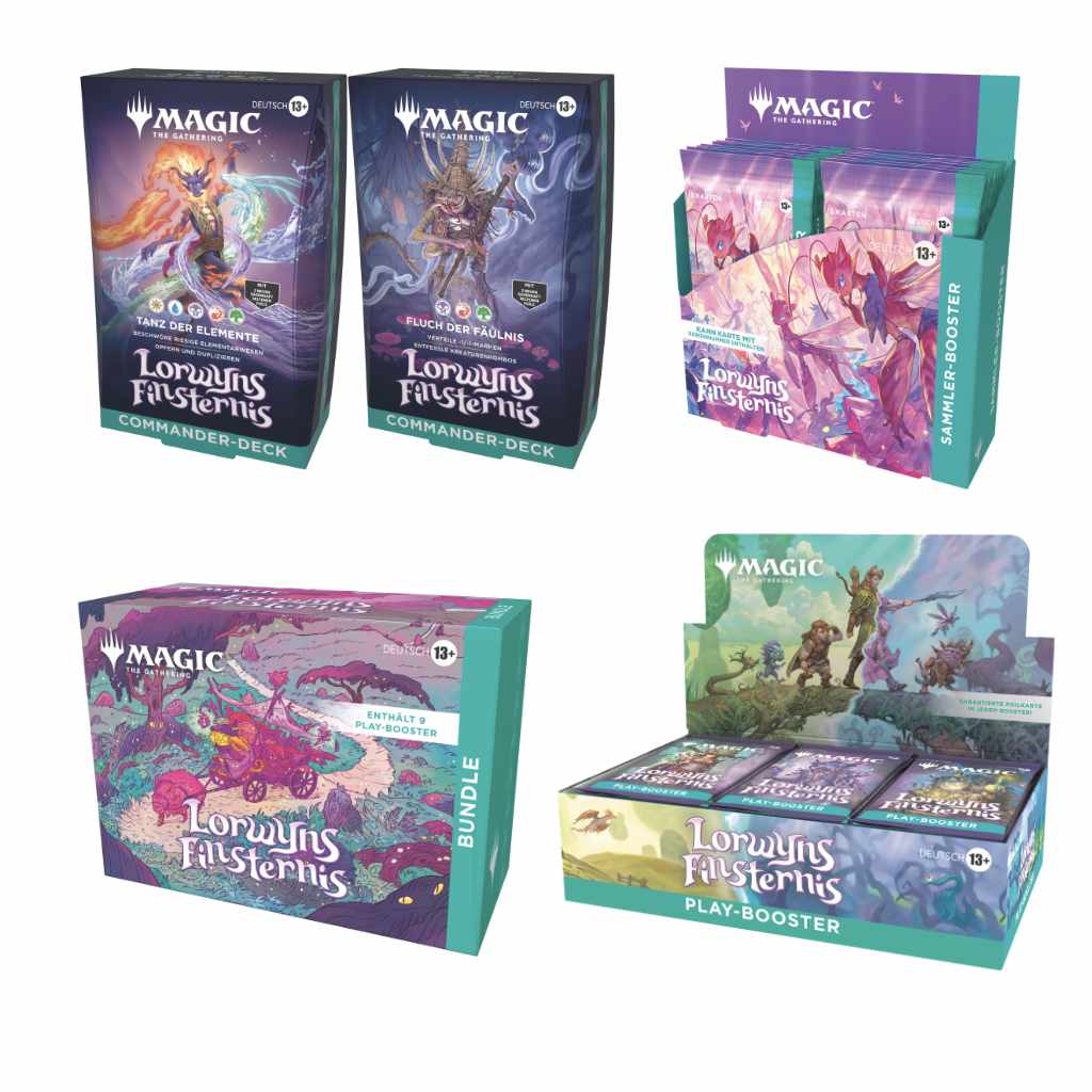 Magic the Gathering - Lorwyns Finsternis – Das magische Sammler-Bundle - deutsch
