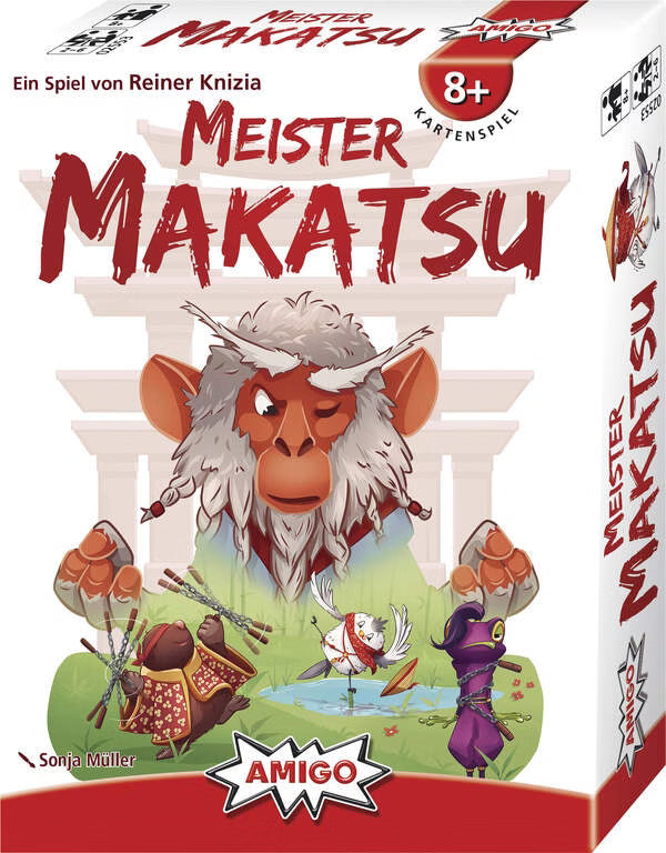 Amigo - Meister Makatsu - Ein Spiel von Reiner Knizia