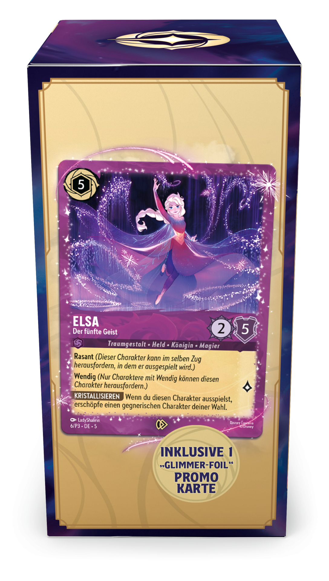 Disney Lorcana TCG - Mythen - Elsa Geschenkbox - DE