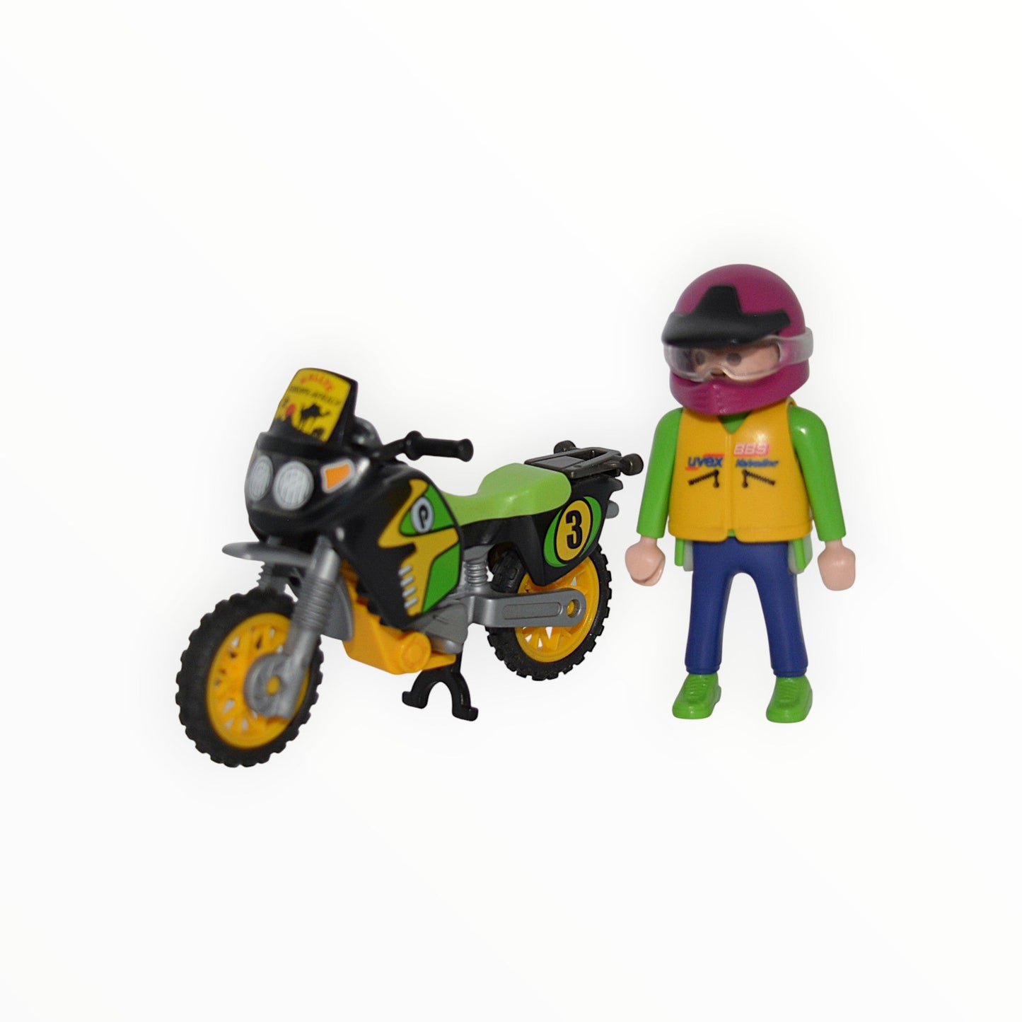 Playmobil Mann mit Motorrad - P0412