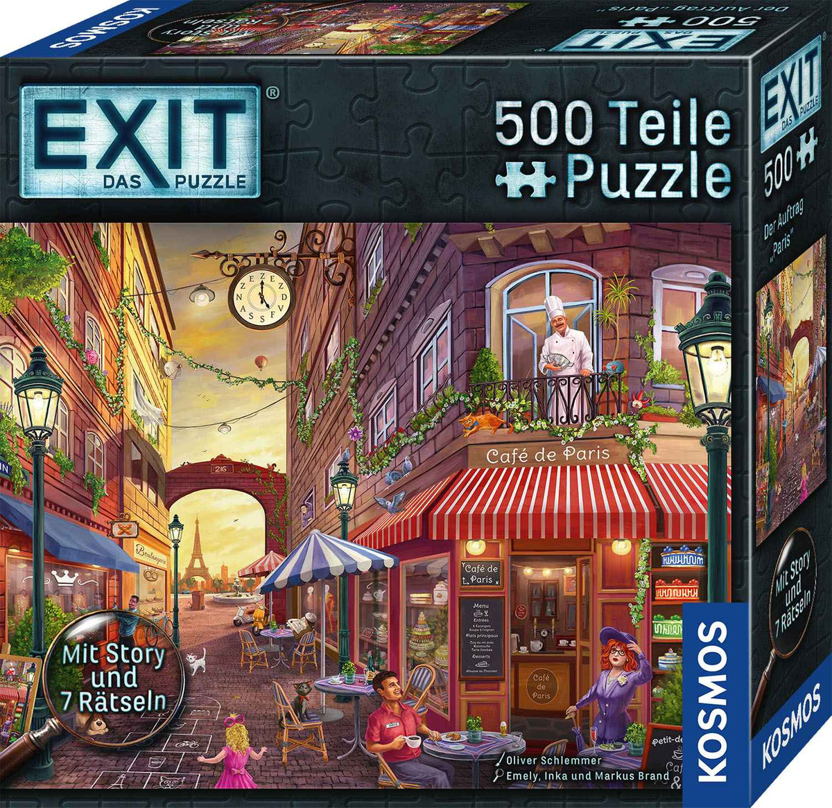Kosmos - EXIT - Das Puzzle Der Auftrag "Paris" - 500 Teile