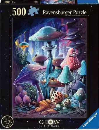 Ravensburger - Pilze - Glow in The Dark Puzzle - 500 Teile