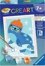 Ravensburger - CREART - Malen nach Zahlen - Kleine Robbe