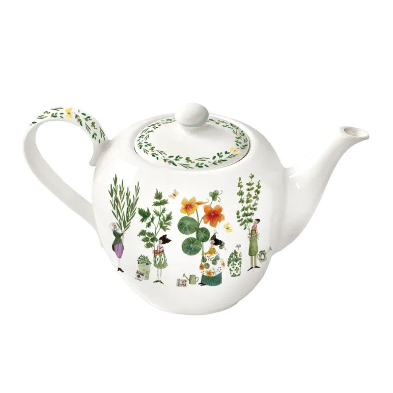Grätz - Teekanne - Teezeit ist meine Zeit - Kräutergarten