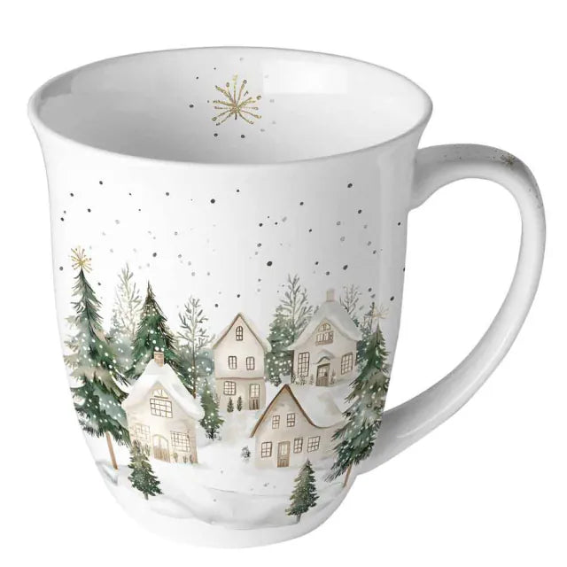 Ambiente- Tasse 0.4L -Snowy houses