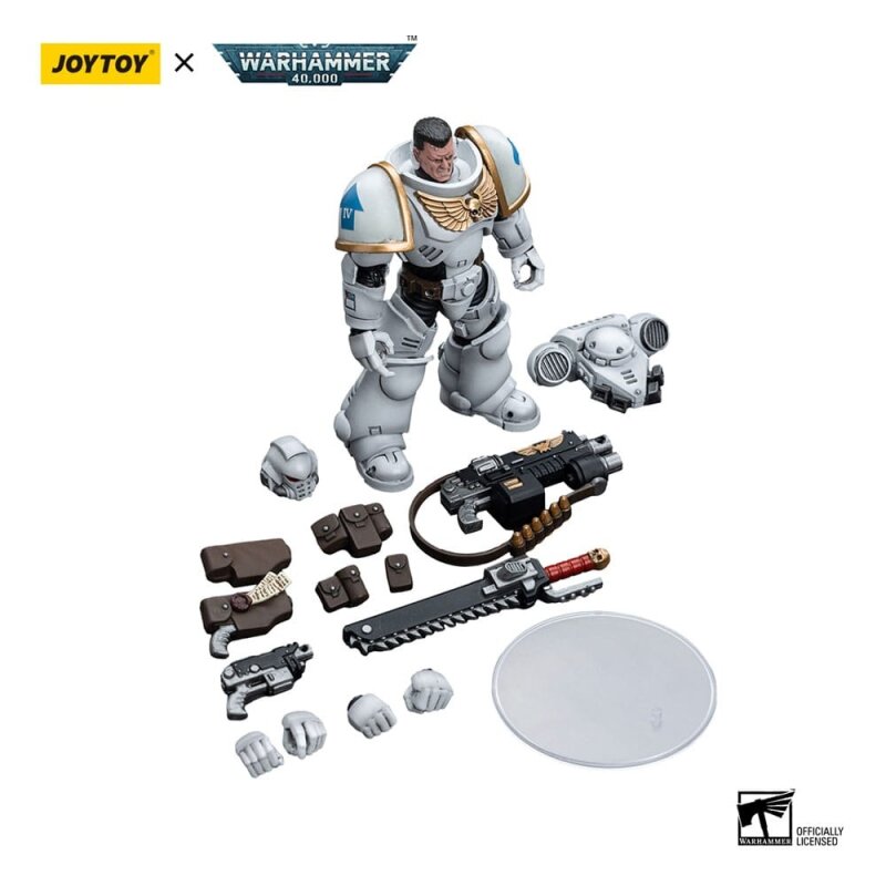 Warhammer 40k Actionfigur: Space Marines White Consuls - Intercessor 1