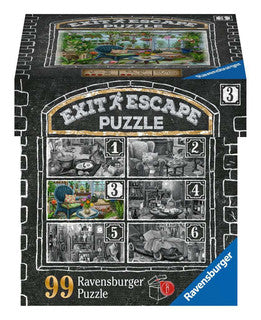 Ravensburger Exit Escape Puzzle -Nr 3 im Gutshaus -Wintergarten -99 Teile
