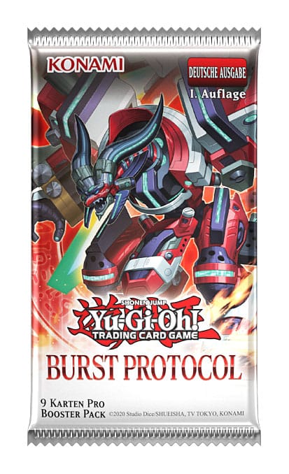 Yu-Gi-Oh! TCG - Burst Protocol - Booster (1 Booster) 1. Auflage - deutsch