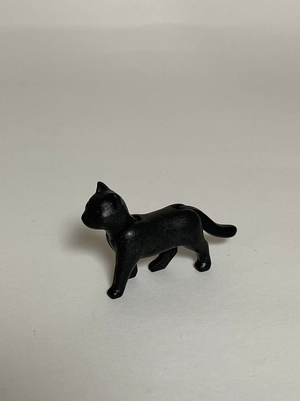 Playmobil Katze schwarz mit beweglichen Kopf und Schwanz - 8606