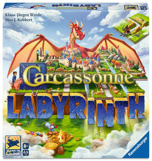 Ravensburger - Hans im Glück - Carcassonne Labyrinth - Gesellschaftsspiel