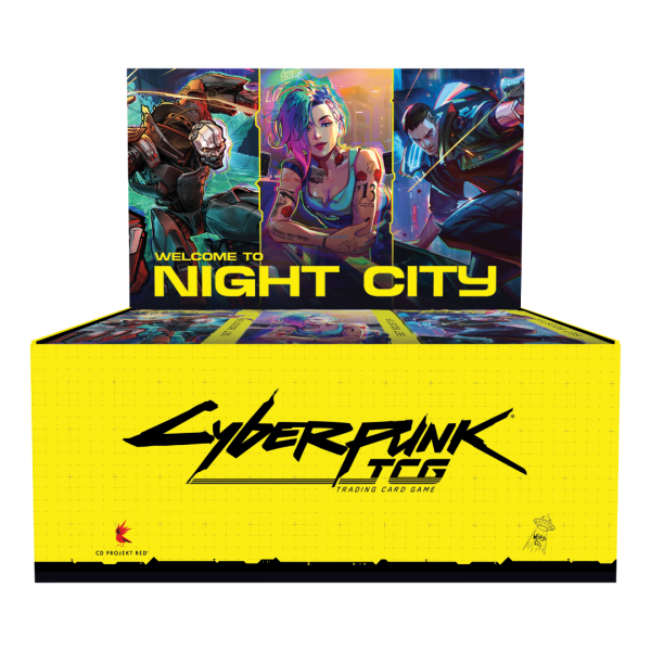 Cyberpunk TCG - Welcome To Night City - 24pc Booster Display (EN) - jetzt vorbestellen