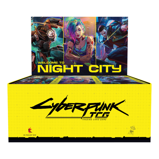 Cyberpunk TCG - Welcome To Night City - 24pc Booster Display (EN) - jetzt vorbestellen