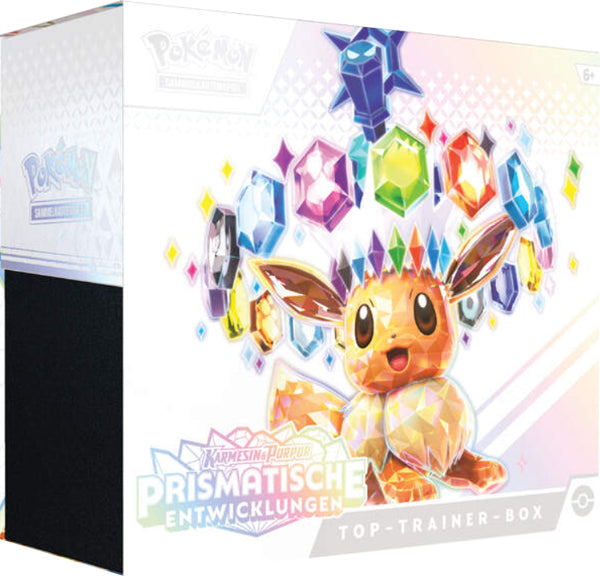 Pokemon - Karmesin & Purpur - Prismatische Entwicklungen - Top-Trainer-Box - deutsch