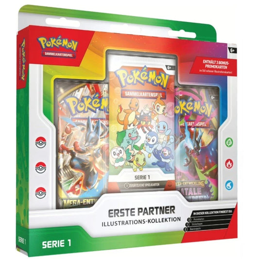 Pokémon - Erste Partner Illustrations-Kollektion - Serie 1 - deutsch