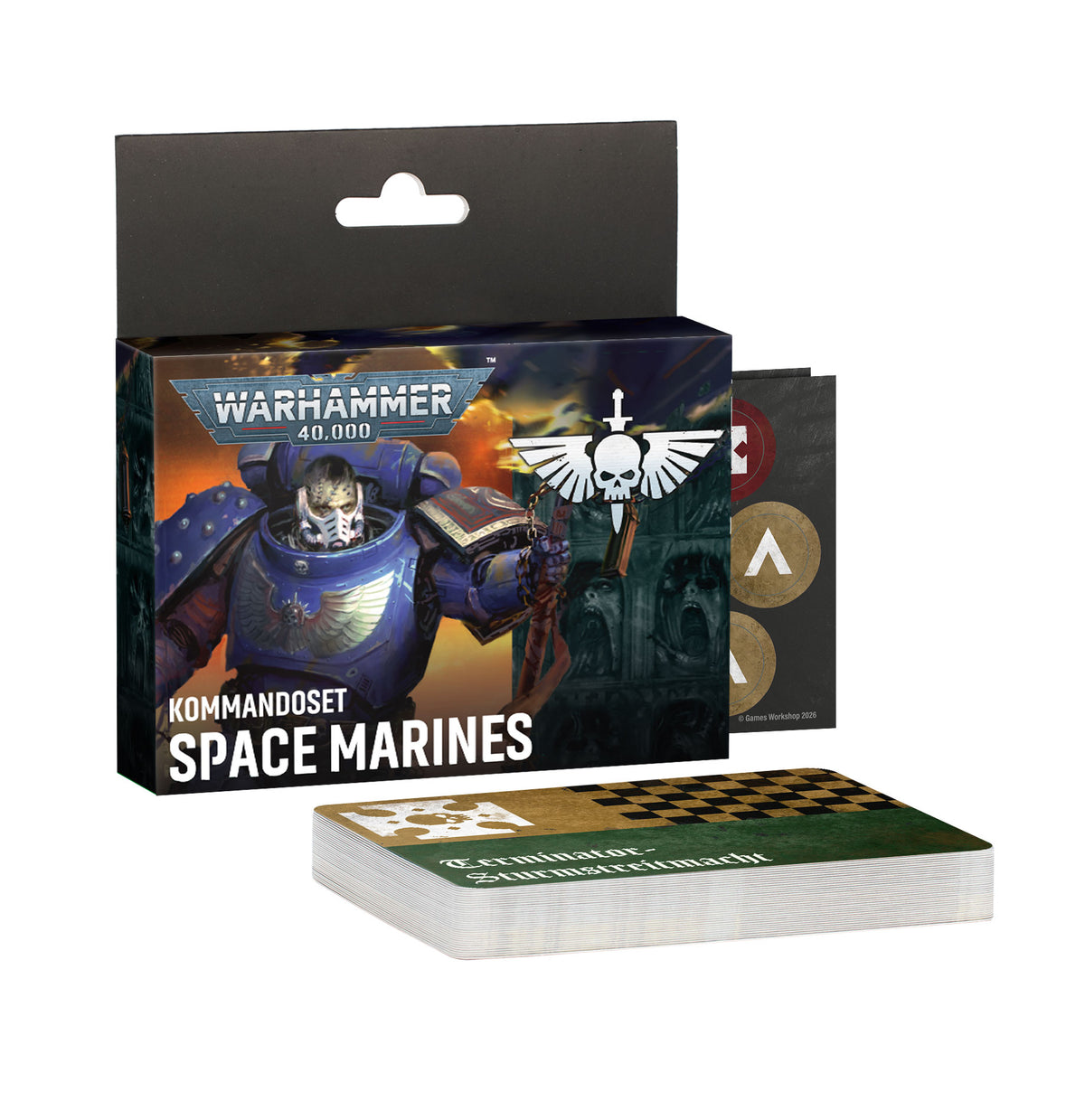 Warhammer 40.0000 - Space Marines - Kommandoset: Space Marines - Deutsch (48-02)