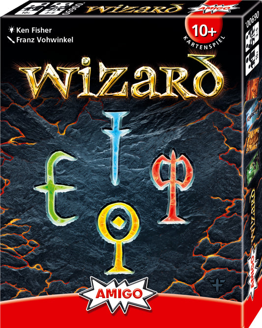 Amigo 06900 - Wizard -  Kartenspiel ab 10 Jahre, 3-6 Spieler