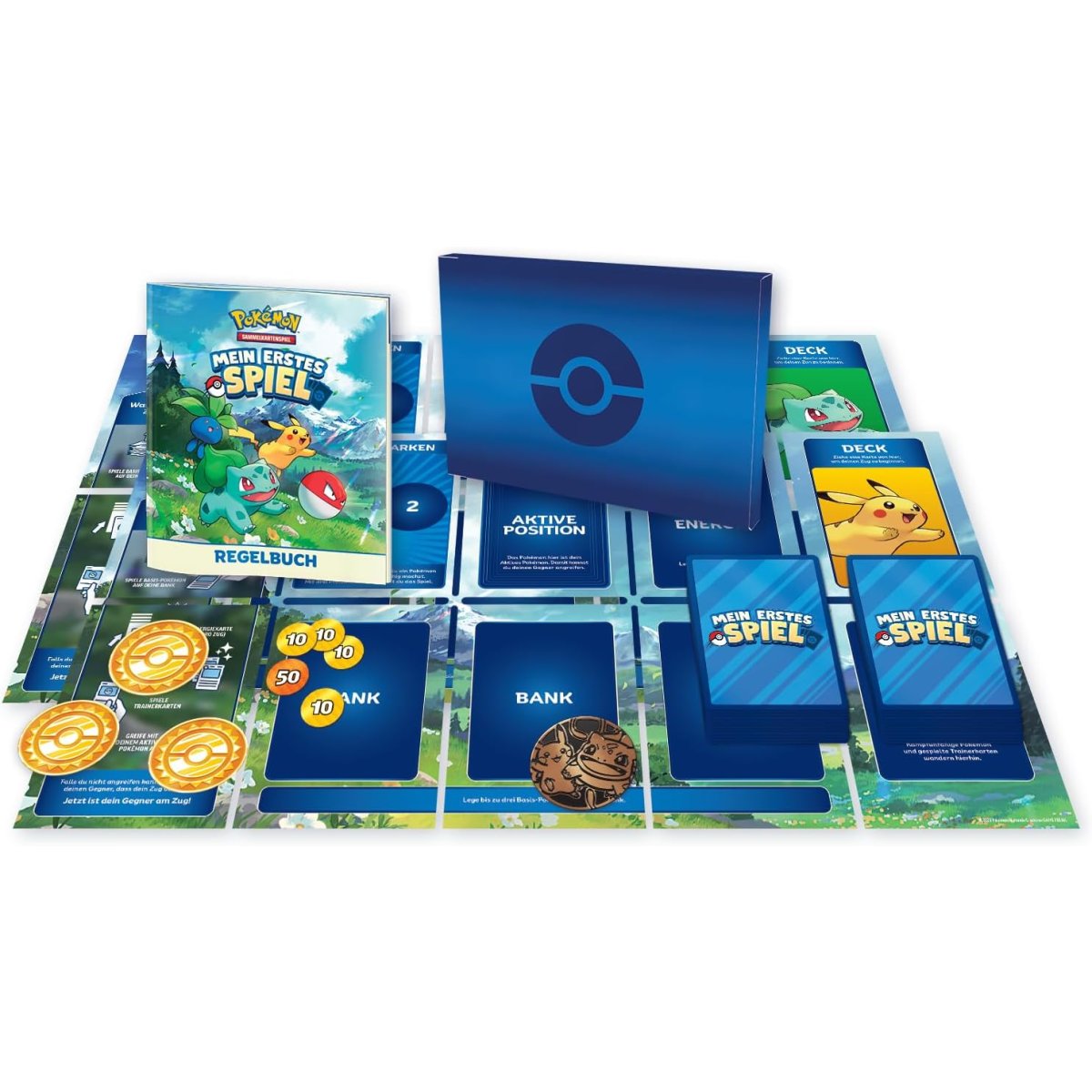 Pokemon - Mein erstes Spiel - 2 Decks mit Pikachu & Bisasam
