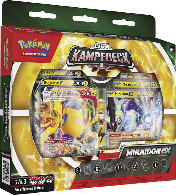 Pokemon - Liga-Kampfdeck - Miraidon ex 2023 – DE