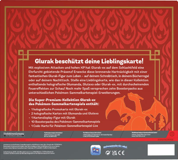 Pokemon – Glurak EX Super Premium-Kollektion - Deutsch
